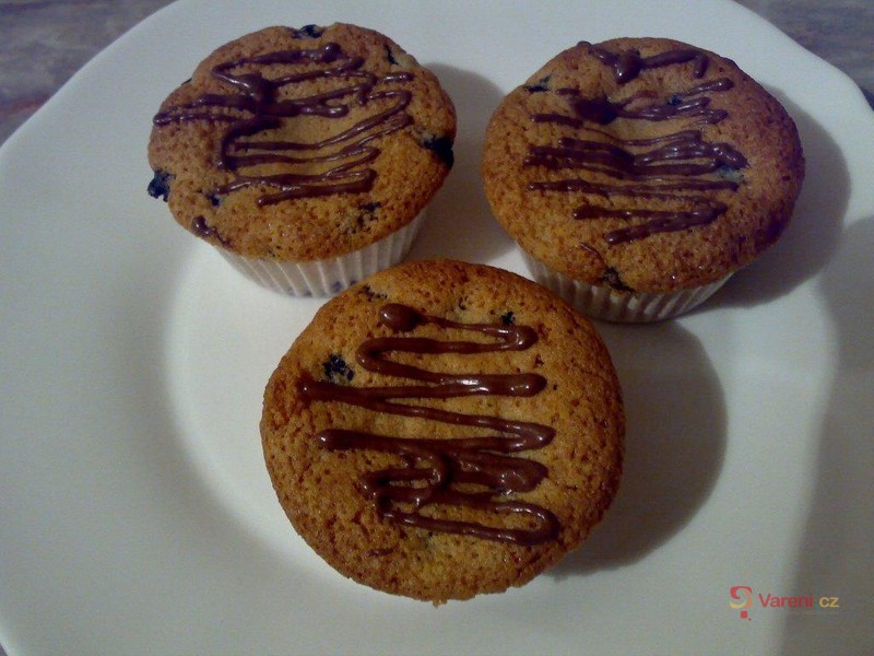 Borůvkové muffiny - fotografie 2