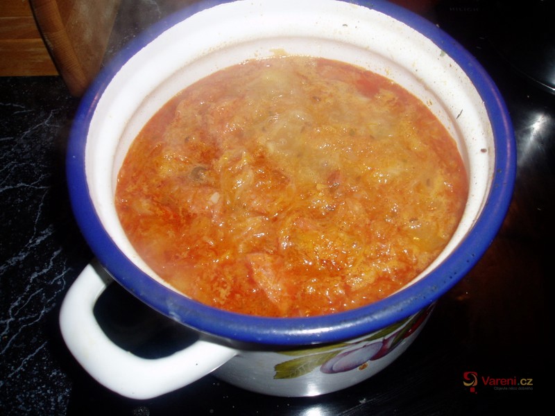 Jednoduchá zelná polévka - fotografie 2