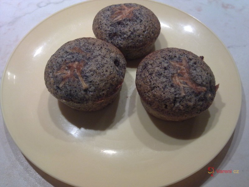 Makové muffiny