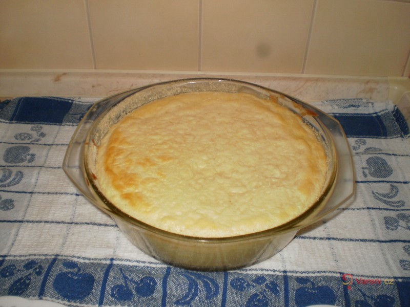 Broskve v rýžovém nákypu - fotografie 3