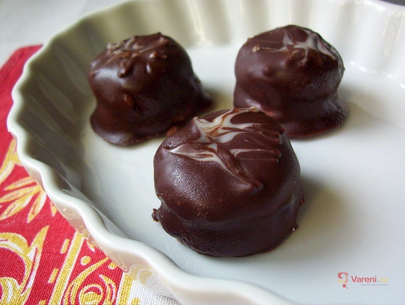 Žloutkové čokoládové bonbony 