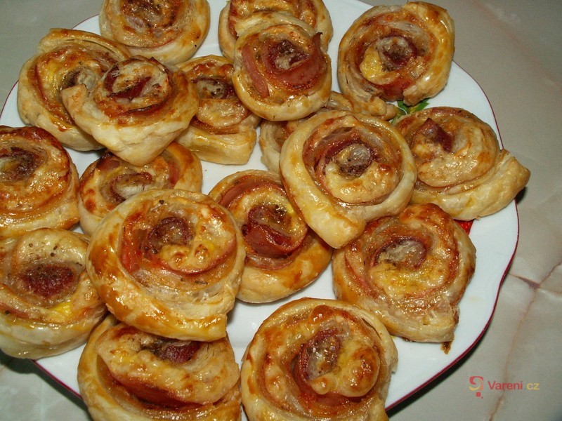 Pizza šneci - fotografie 5