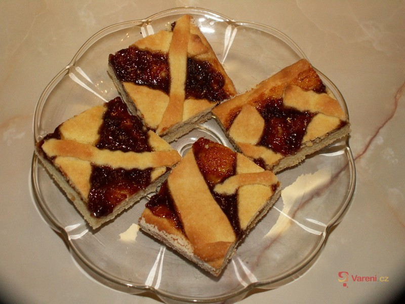 Mřížkový koláč s marmeládou - fotografie 3