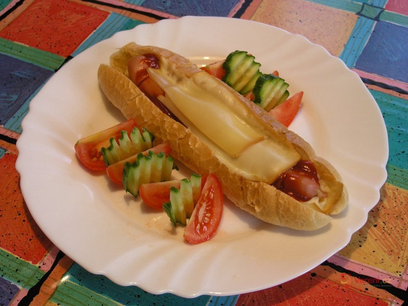 Speciální hot dog - fotografie 2