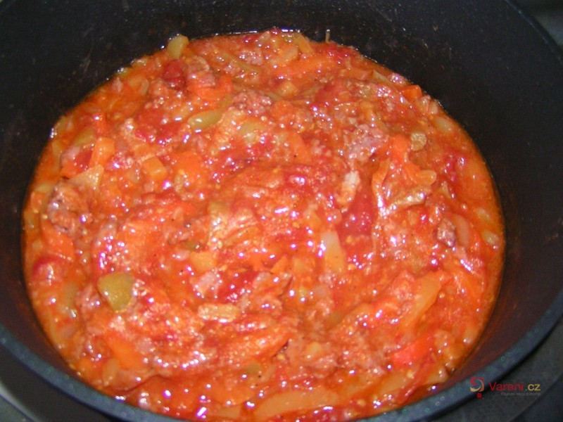 Rychlé zapečené špagety - fotografie 2