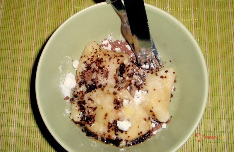 Tvarohové taštičky s banánem - fotografie 2