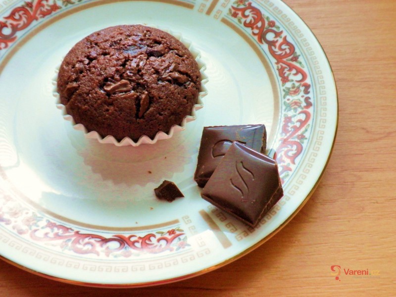 Čokoládové mini muffinky