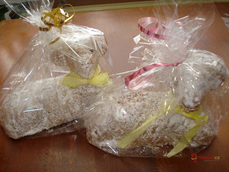 Tvarohový velikonoční beránek - fotografie 2