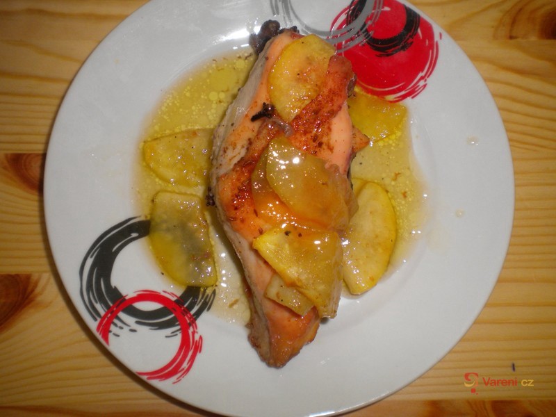 Kuře na medu s hruškou - fotografie 2