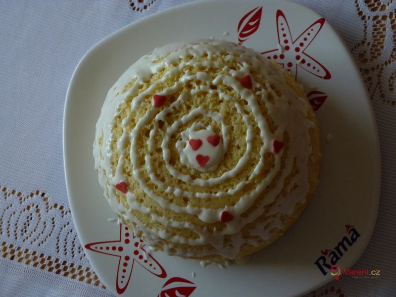 Kokosový moučník z mikrovlnky - fotografie 3