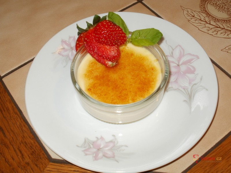 Créme brulée - fotografie 2