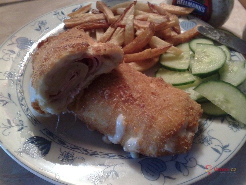 Obalovaná sýrová rolka - fotografie 3