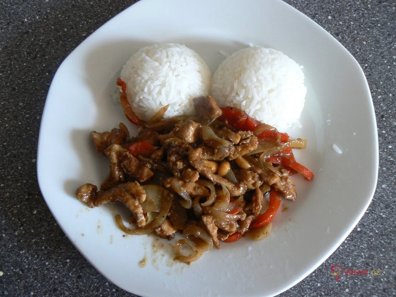 Vepřové kung-pao - fotografie 2