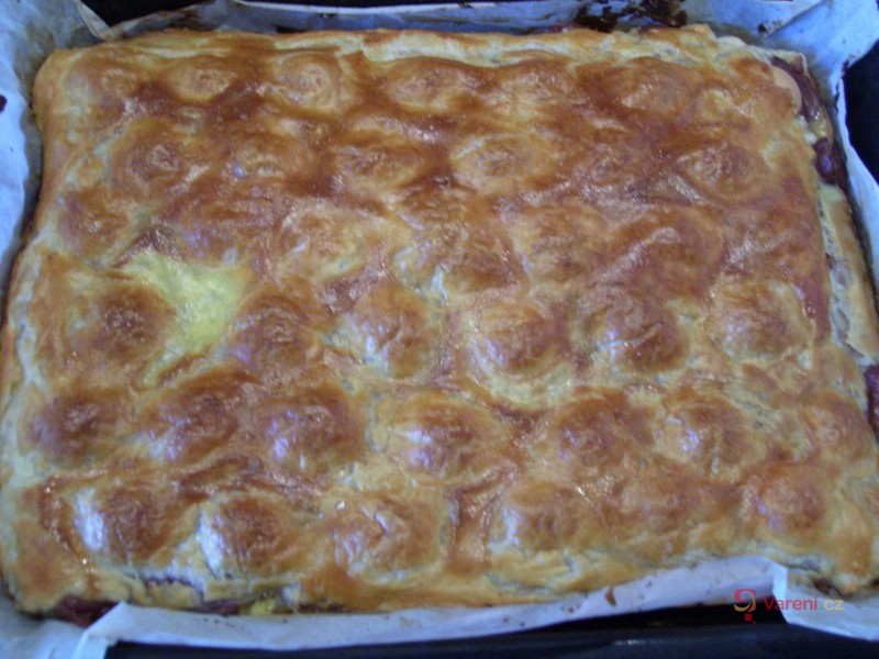 Listový koláč s ovocem - fotografie 5