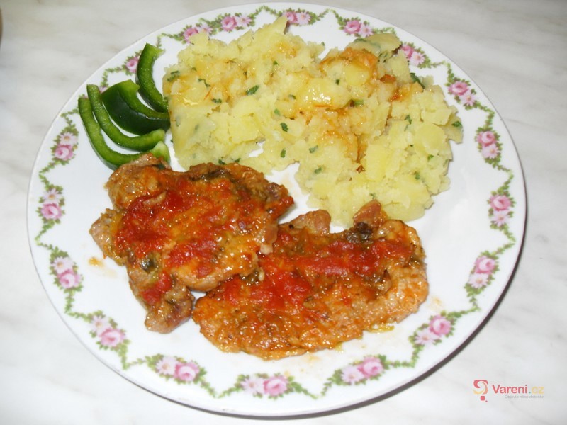 Zapečené vepřové řízečky - fotografie 2