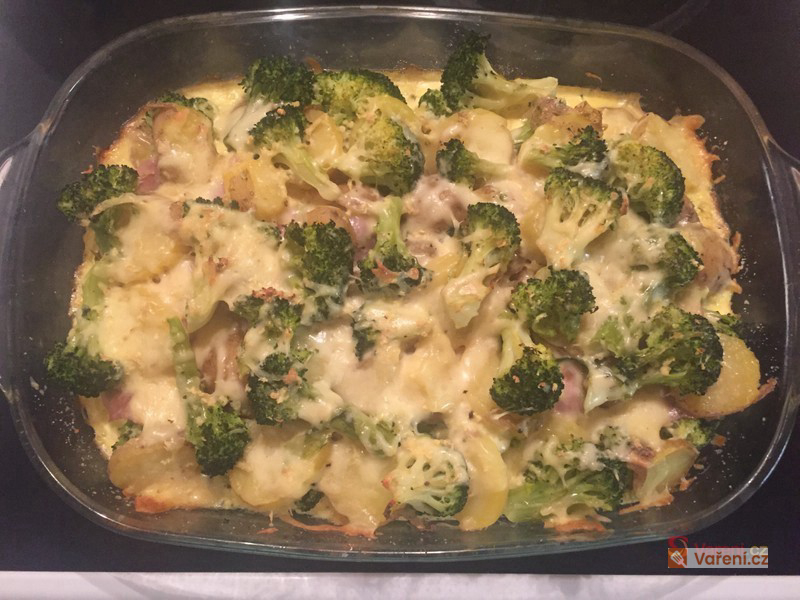 Výborná zapečená brokolice se sýrem