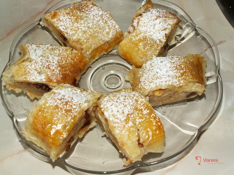 Listový jablkový závin - fotografie 5