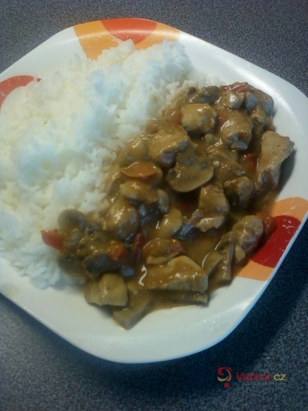 Kuřecí nudličky s ananasem  - fotografie 2