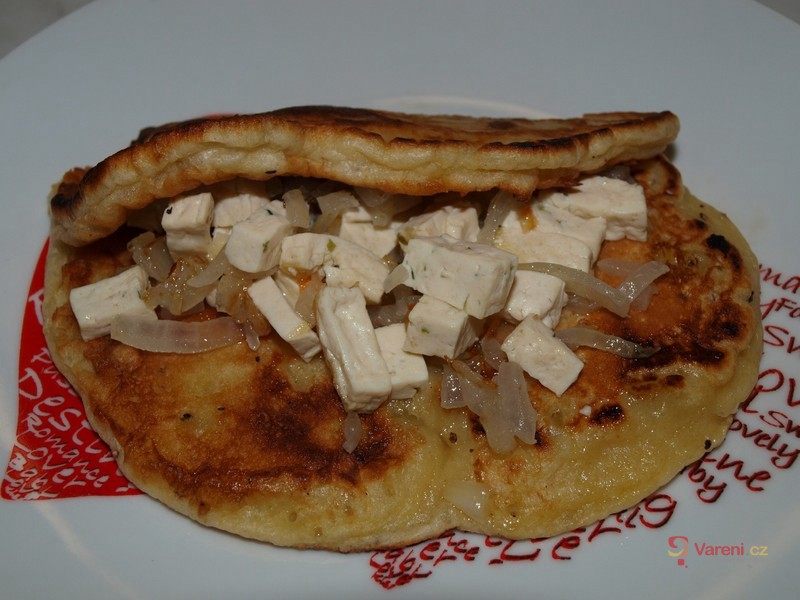 Bramborové omelety s tofu