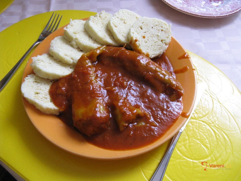 Plněné papriky v rajské omáčce - fotografie 3