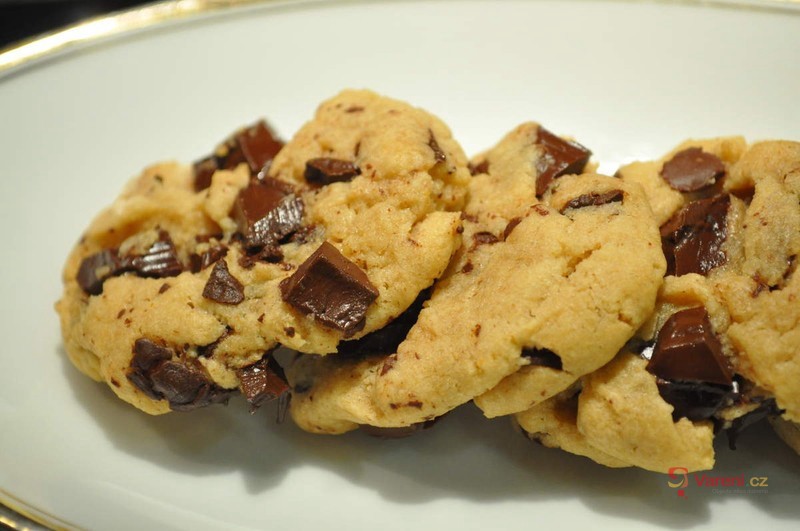 Mandlové cookies s čokoládou