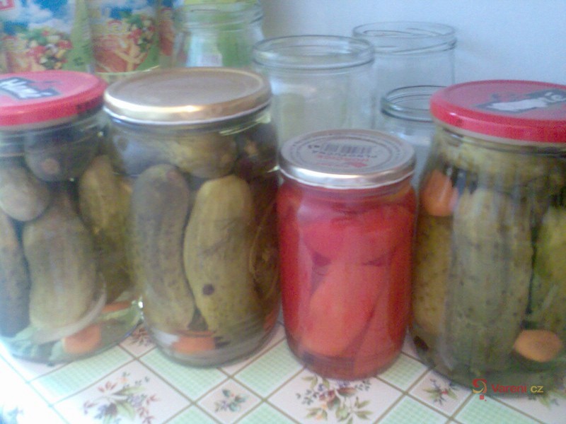 Jednoduchý nálev na okurky - fotografie 4