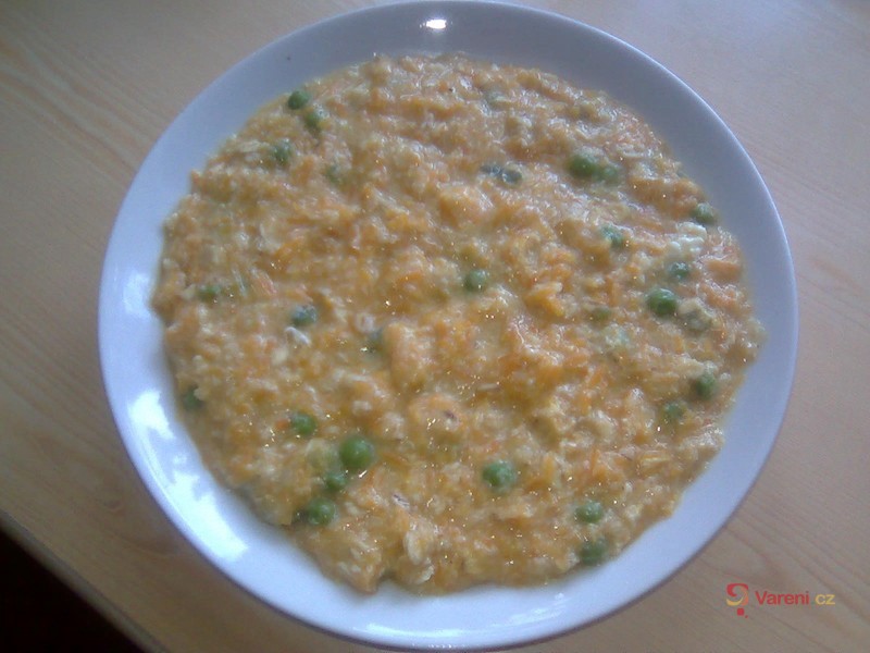 Mrkvová polévka s vločkami - fotografie 3