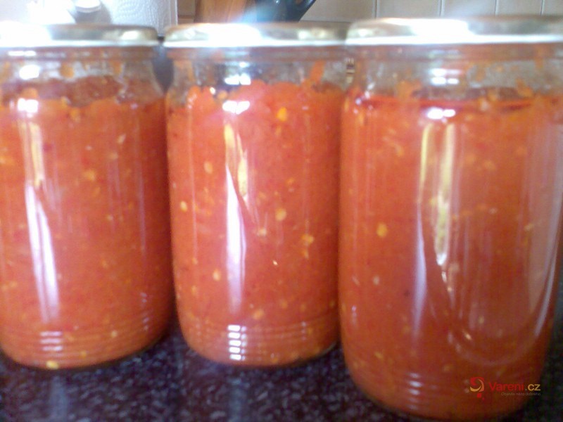 Zeleninová hořčice s feferonkami - fotografie 2