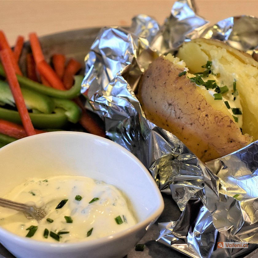 Dietní pečené brambory