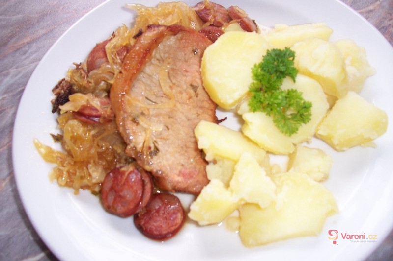Vepřové v alsaském zelí - fotografie 4