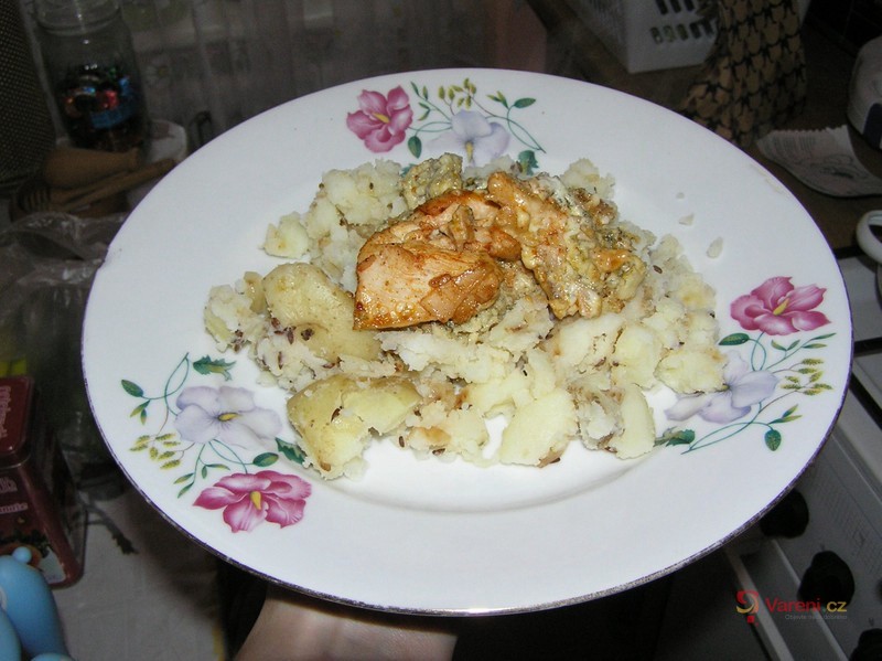 Zapečené kuřecí maso se šunkou - fotografie 2