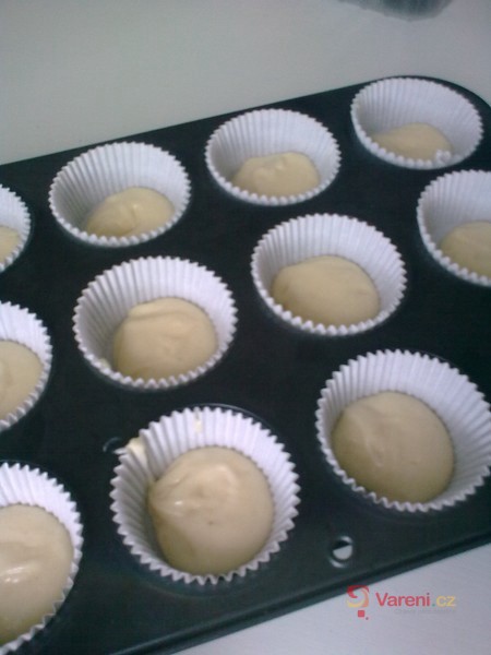 Kokosové muffiny - fotografie 5