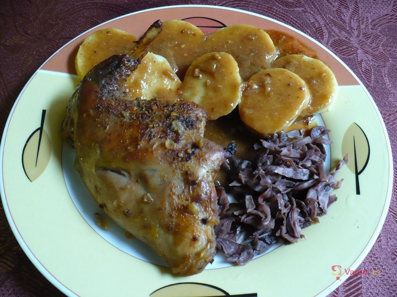 Nakládaný pečený králík - fotografie 2