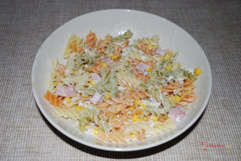 Těstoviny v omáčce z nivy - fotografie 2