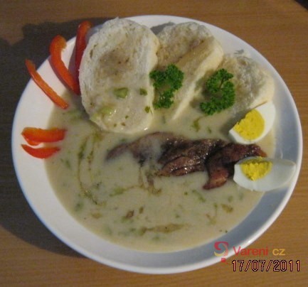 Smetanová okurková omáčka - fotografie 2