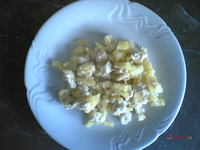 Kuře s brambory - fotografie 2