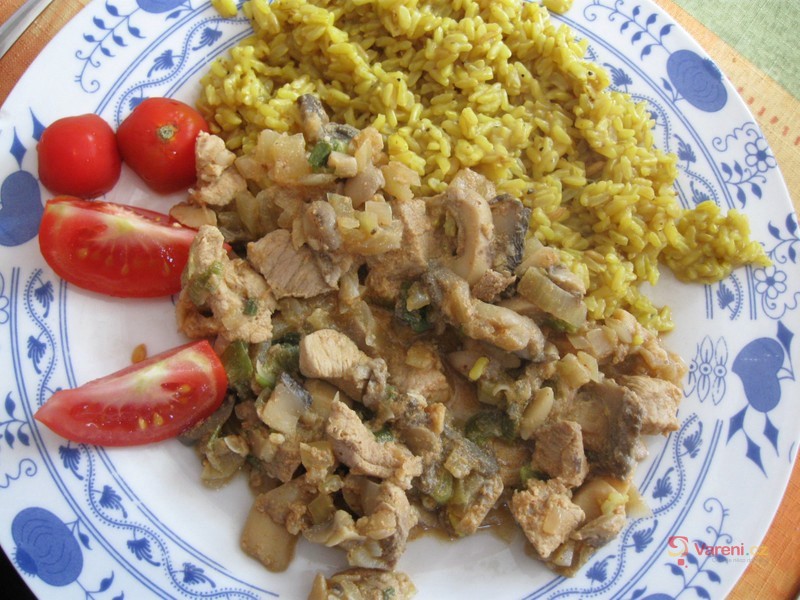 Vepřové kostky na hořčici - fotografie 3