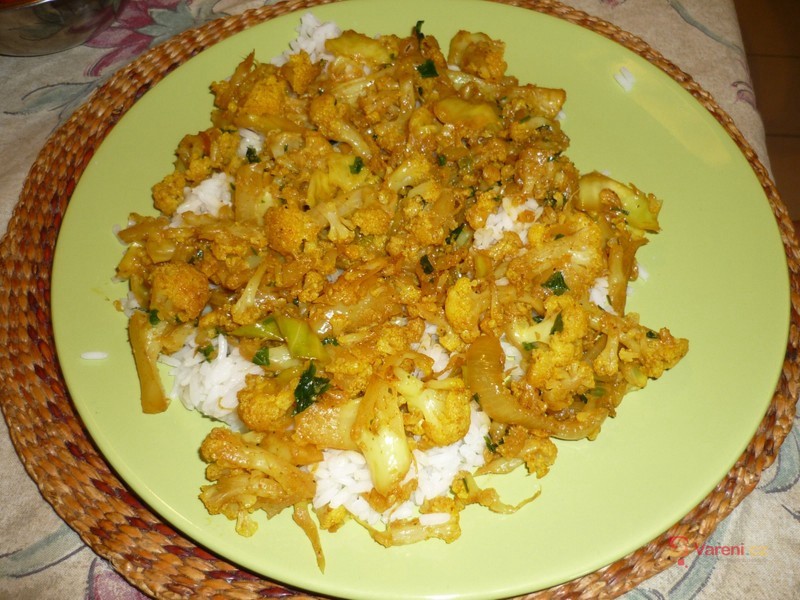 Květák se zelím na čínský způsob - fotografie 2