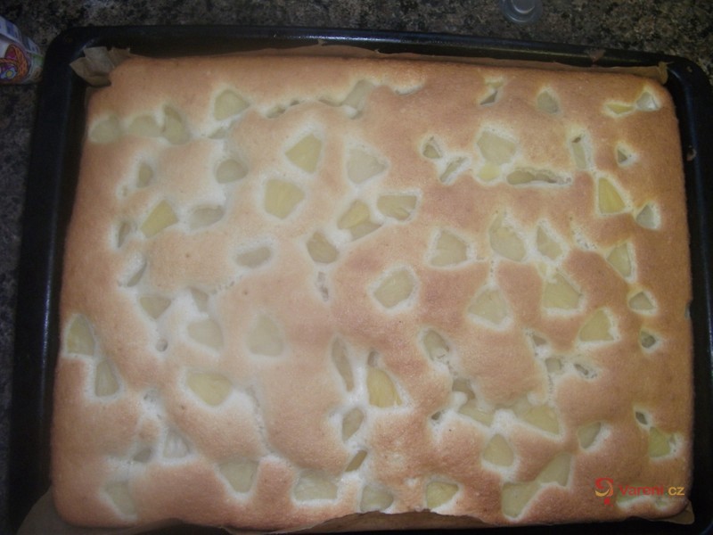 Bublanina s ananasem - fotografie 2