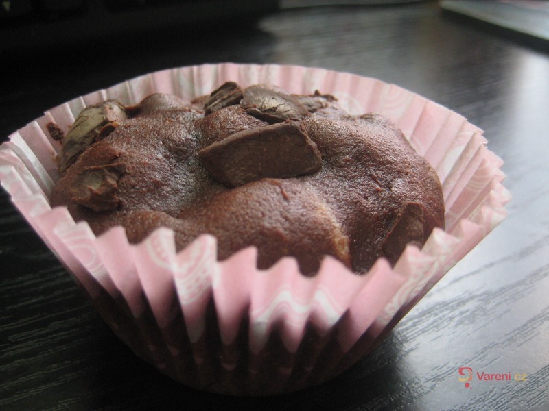 Jednoduché muffiny s čokoládou