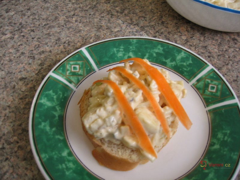 Hermelínová pomazánka  1 - fotografie 2