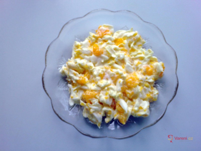 Salát ze zelí s mandarinkou - fotografie 3