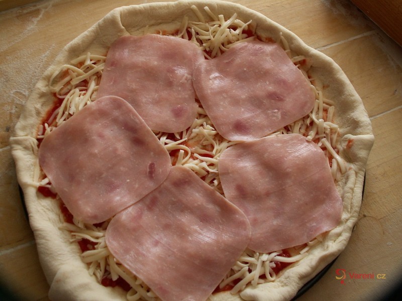 Domácí kynutá pizza - fotografie 4