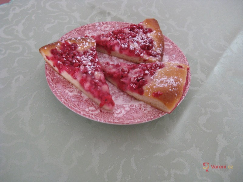 Rybízový koláč s máslovou drobenkou  - fotografie 2