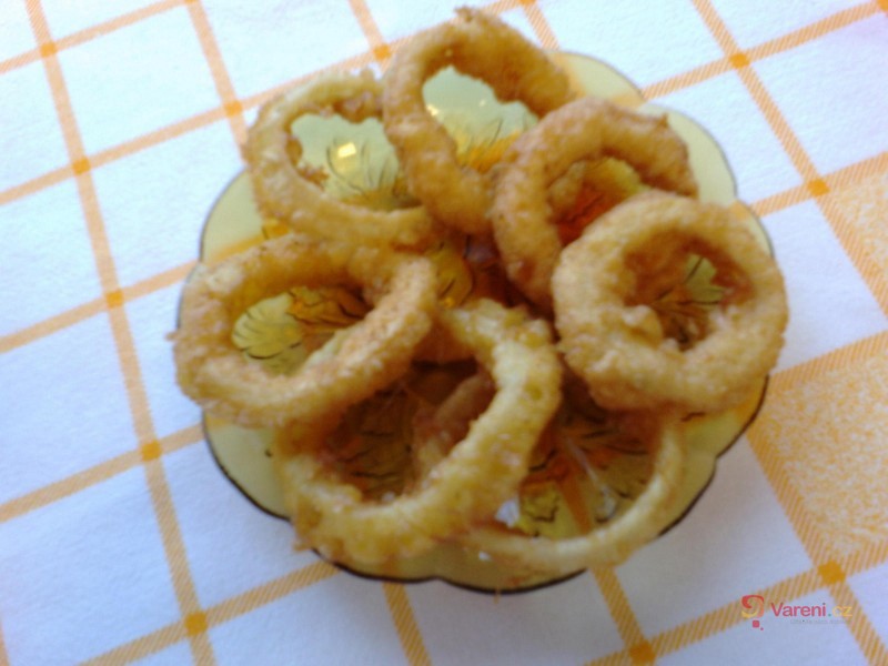 Smažené cibulové kroužky - fotografie 2