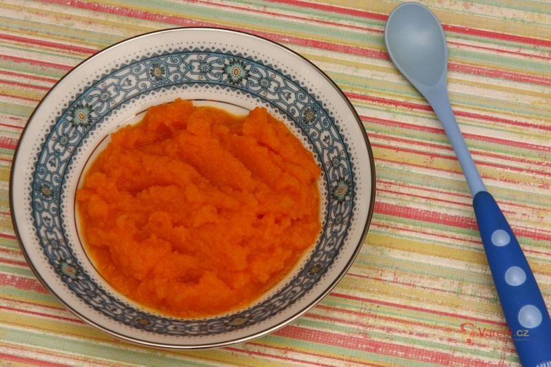 Jak uvařit první příkrm mrkev?
