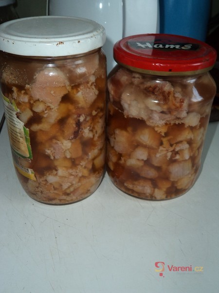 Vepřová domácí konzerva - fotografie 2