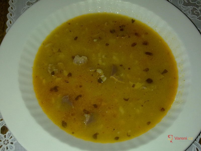 Dršťková polévka z kuřecího masa - fotografie 2