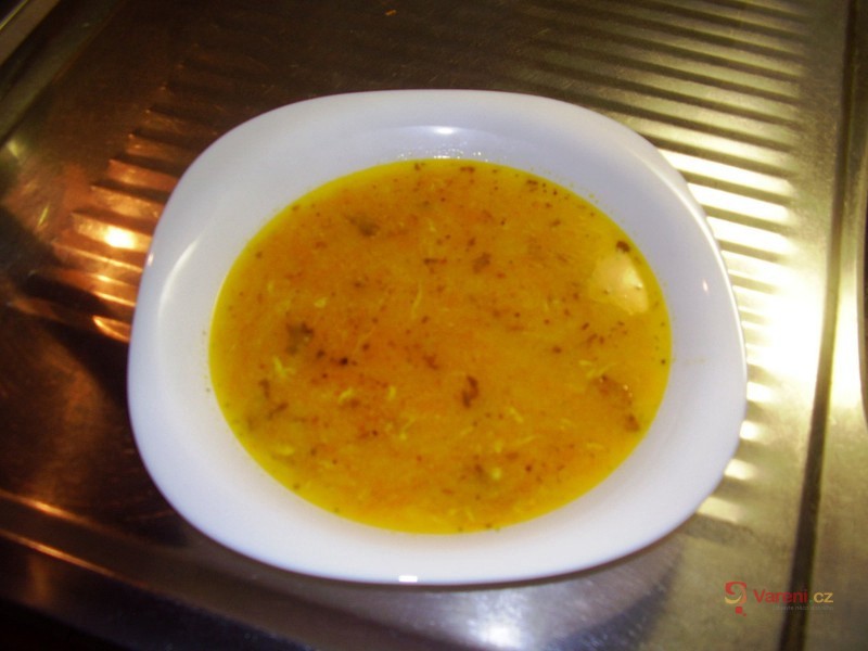 Mrkvová polévka s vločkami - fotografie 2