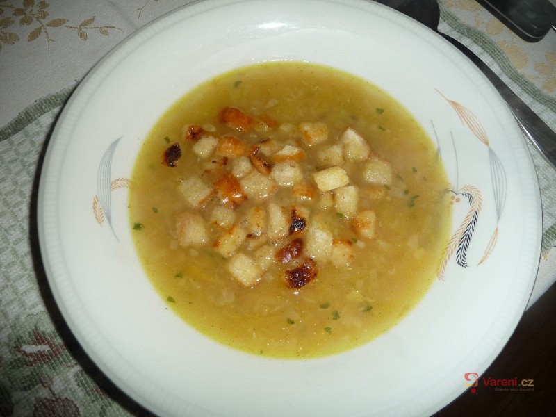 Krémová cuketová polévka - fotografie 2